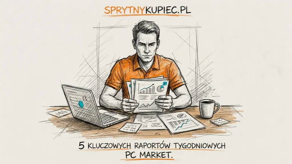 5 raportów PC-Market, które co poniedziałek pilnują marży sklepu