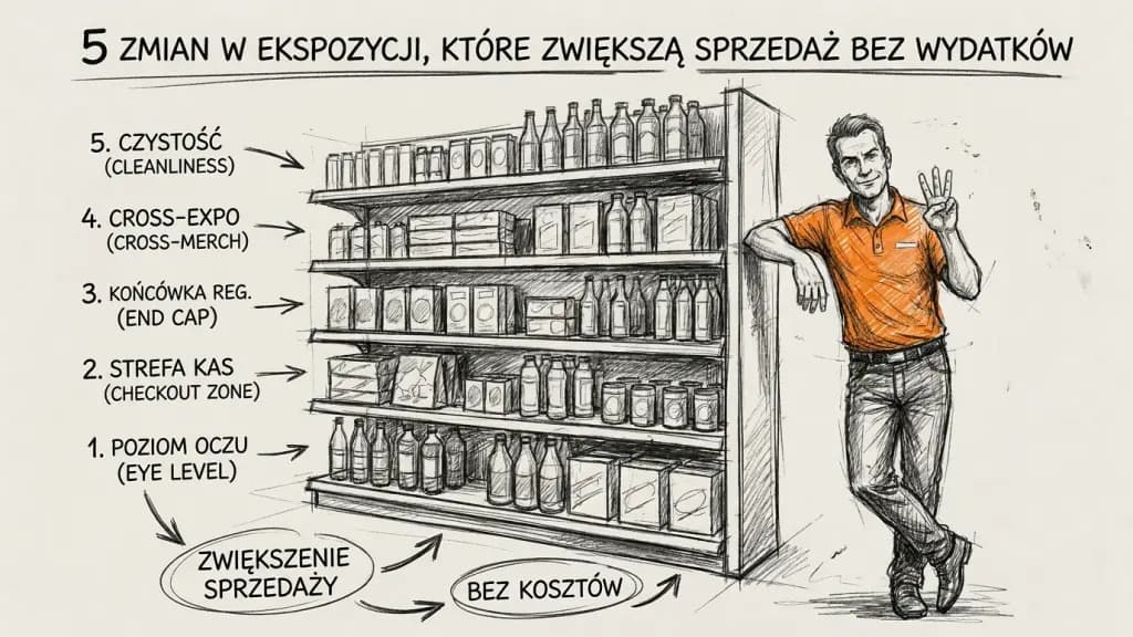5 zmian ekspozycji w sklepie spożywczym, które zwiększają sprzedaż od dziś