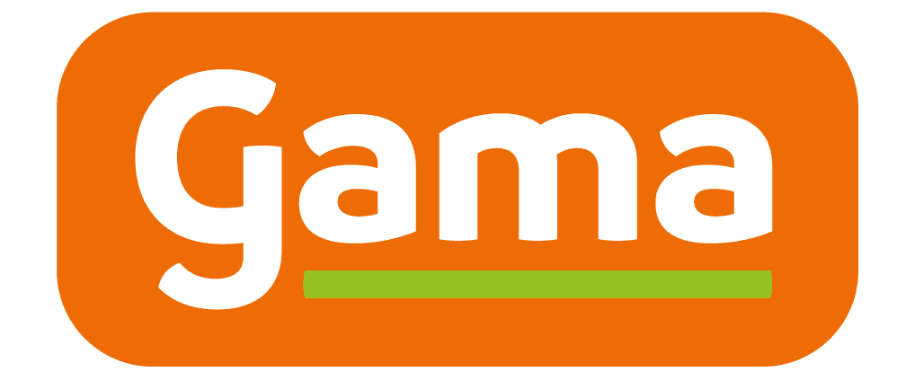 Logo sieci handlowej Gama